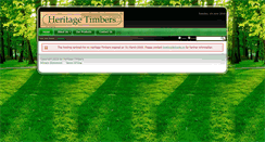 Desktop Screenshot of heritagetimbers.co.nz